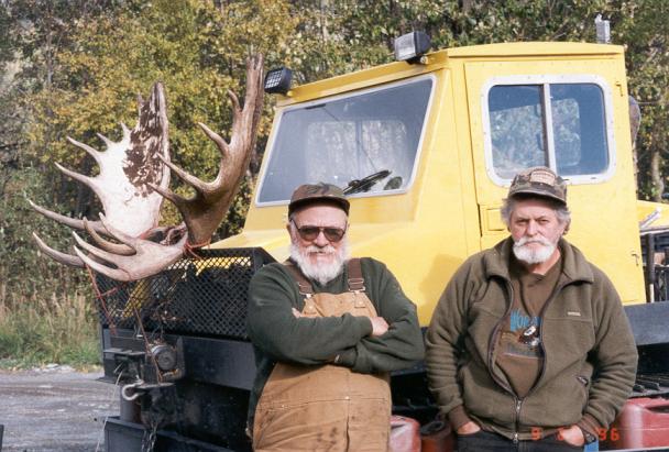 Check out Tom's massive set of antlers!